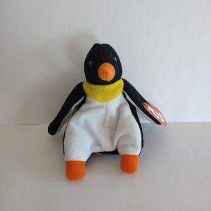 Ty Teenie Beanie Babies Waddle the Penguin #11 McDonalds 1998 5" Plush